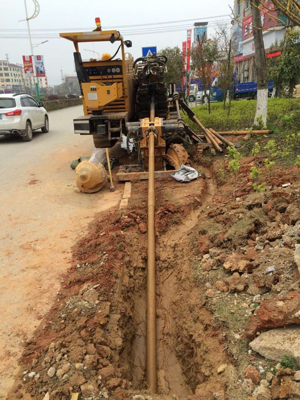 市人民法院3孔Ф160mm 电力拉管工程