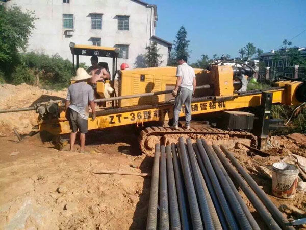 望城桥驿镇政府Ф600mm 污水拉管工程