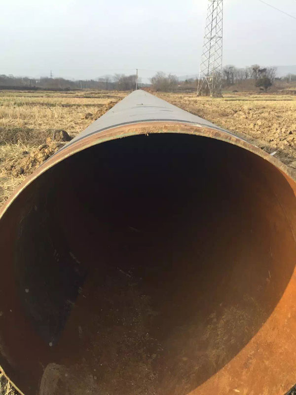 九江长岭Ф1000mm 原油钢管拉管工程