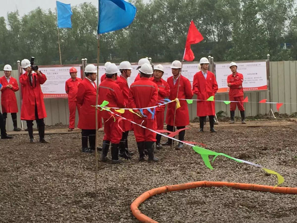 九江长岭Ф1000mm 原油钢管拉管工程