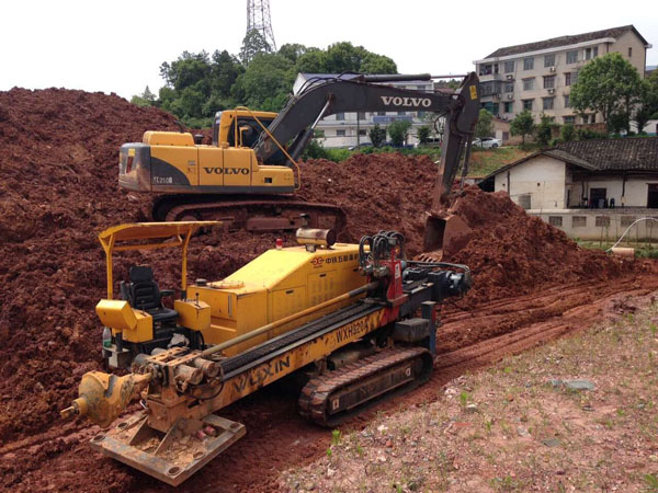 浏阳葛家商贸城Ф600mm 污水拉管工程
