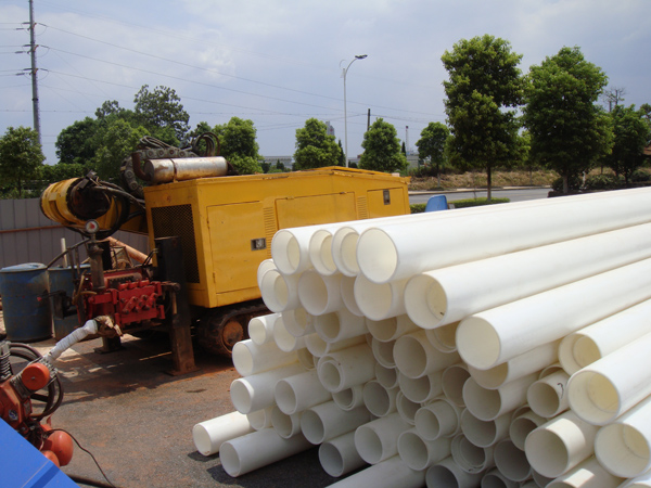 三一重工总部电力拉管施工