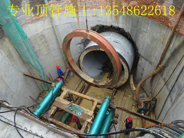 南通大学城顶管工程