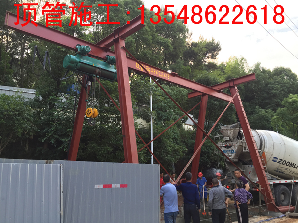 宁乡经开区Ф1000 mm污水顶管工程